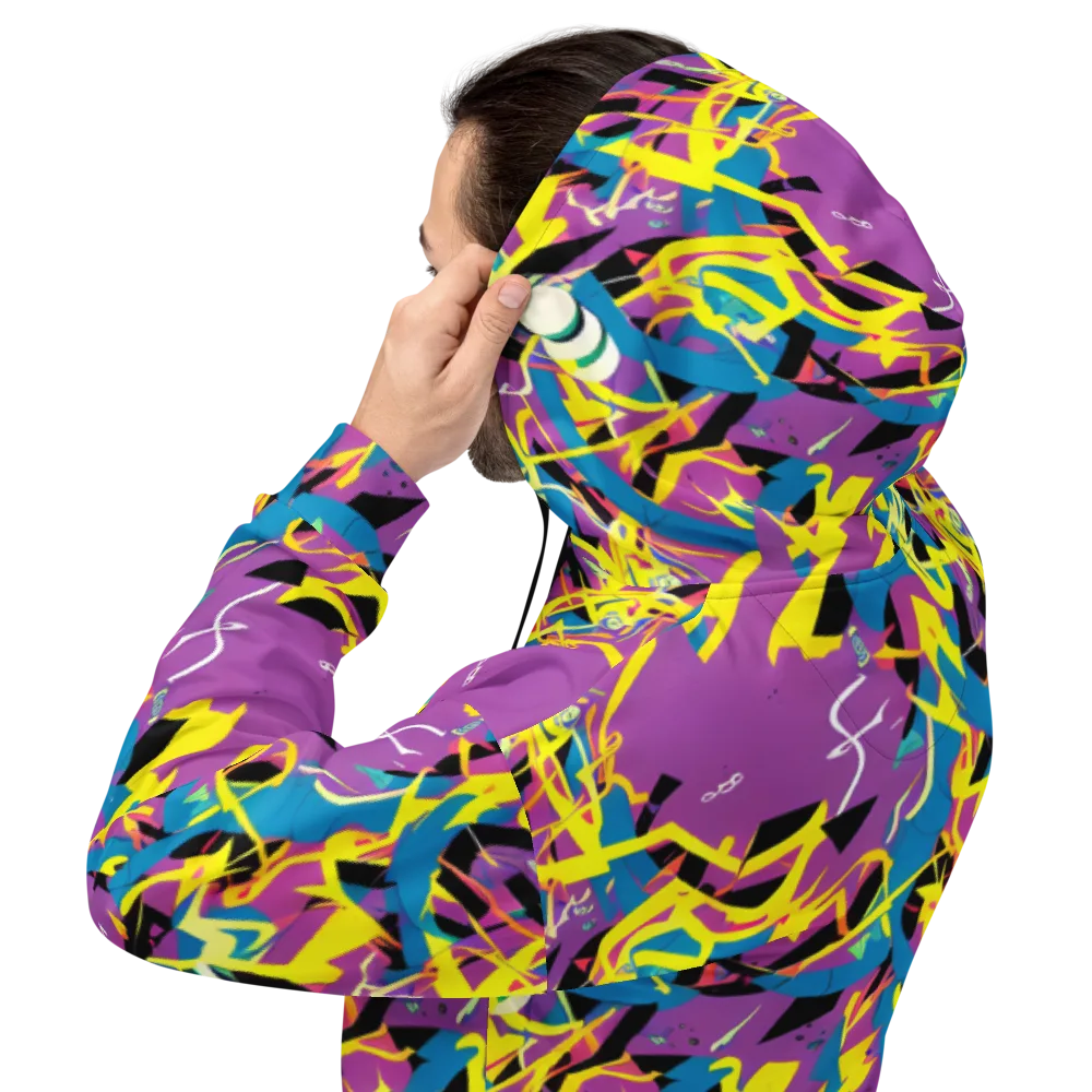 Galactic Sprawl on Hoodie — Back