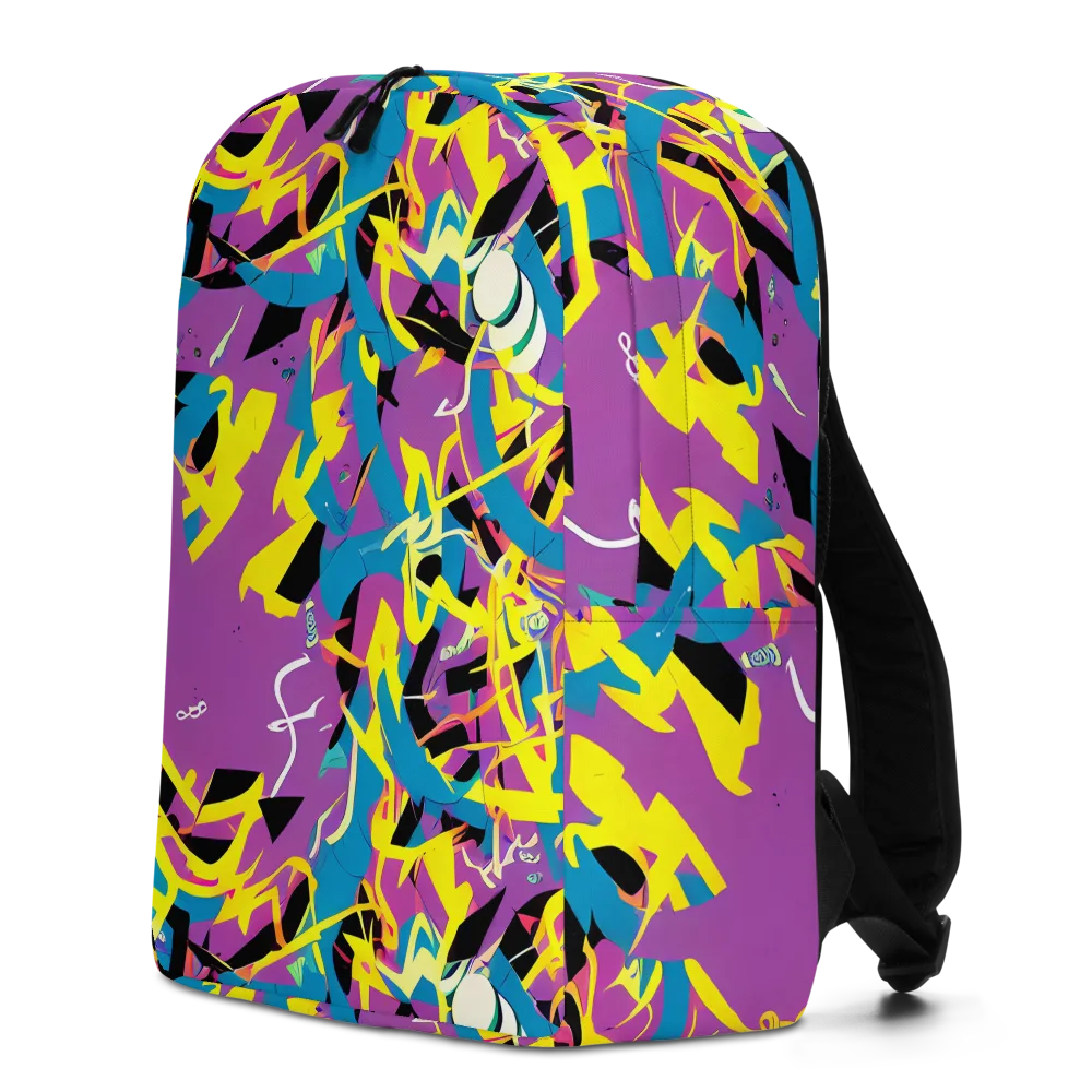 Galactic Sprawl on Minimalist Backpack — Left