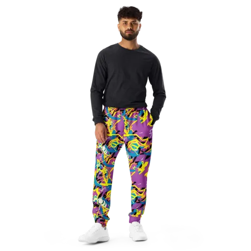 Galactic Sprawl on a Men's Joggers