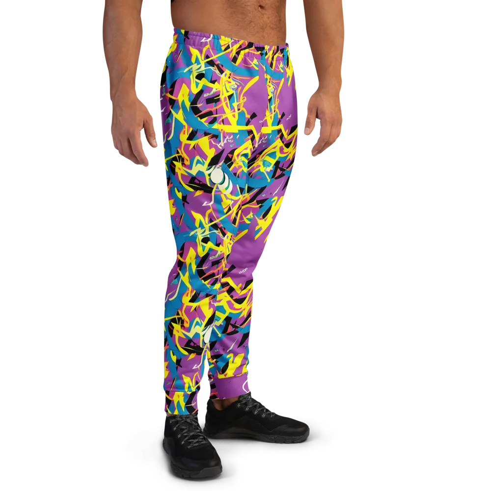 Galactic Sprawl on Men's Joggers — Right