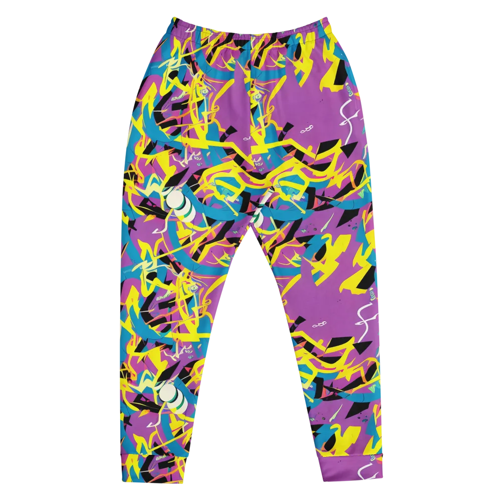 Galactic Sprawl on Men's Joggers — Front