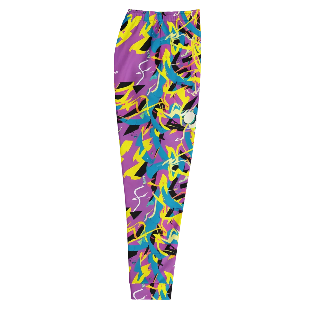 Galactic Sprawl on Men's Joggers — Right