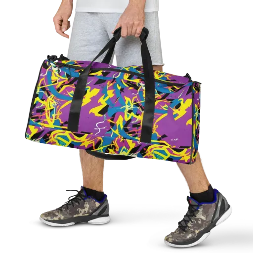 Galactic Sprawl on a Duffle Bag