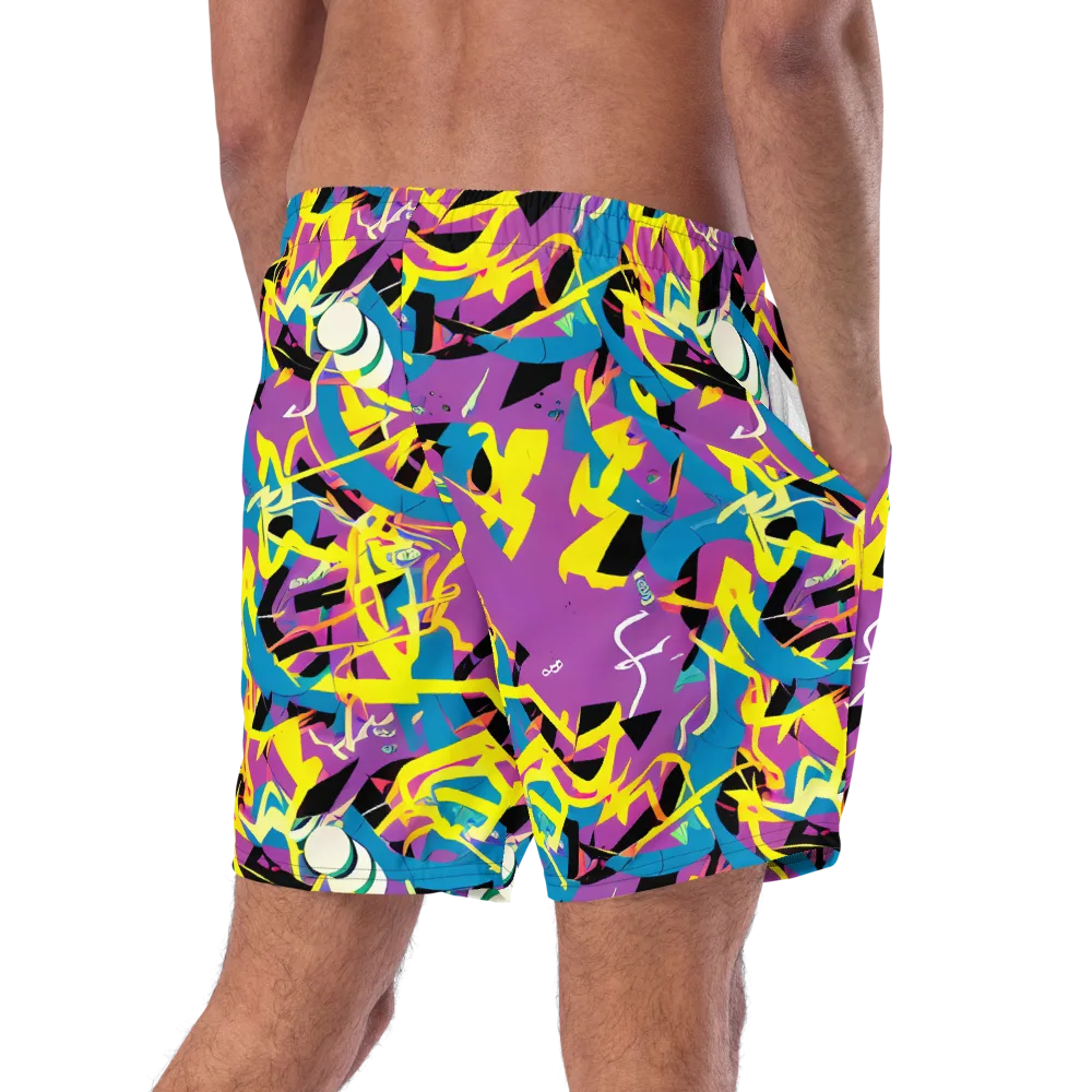 Galactic Sprawl on Swim Trunks — Right Back