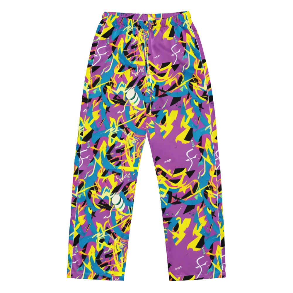 Galactic Sprawl on Women's Pajama Pants — Front