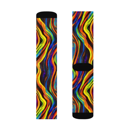 Celestial Waves on a Socks