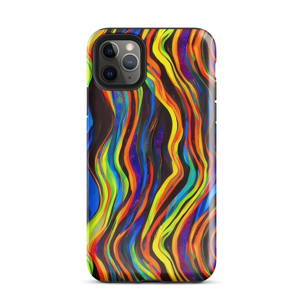 Celestial Waves on Tough Case for iPhone® — Front