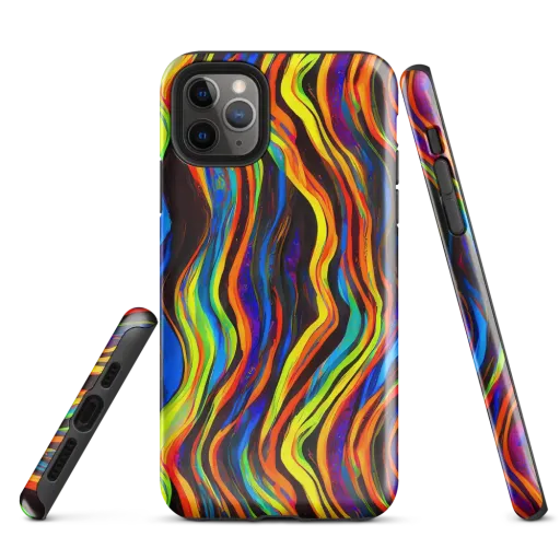Celestial Waves on a Tough Case for iPhone®