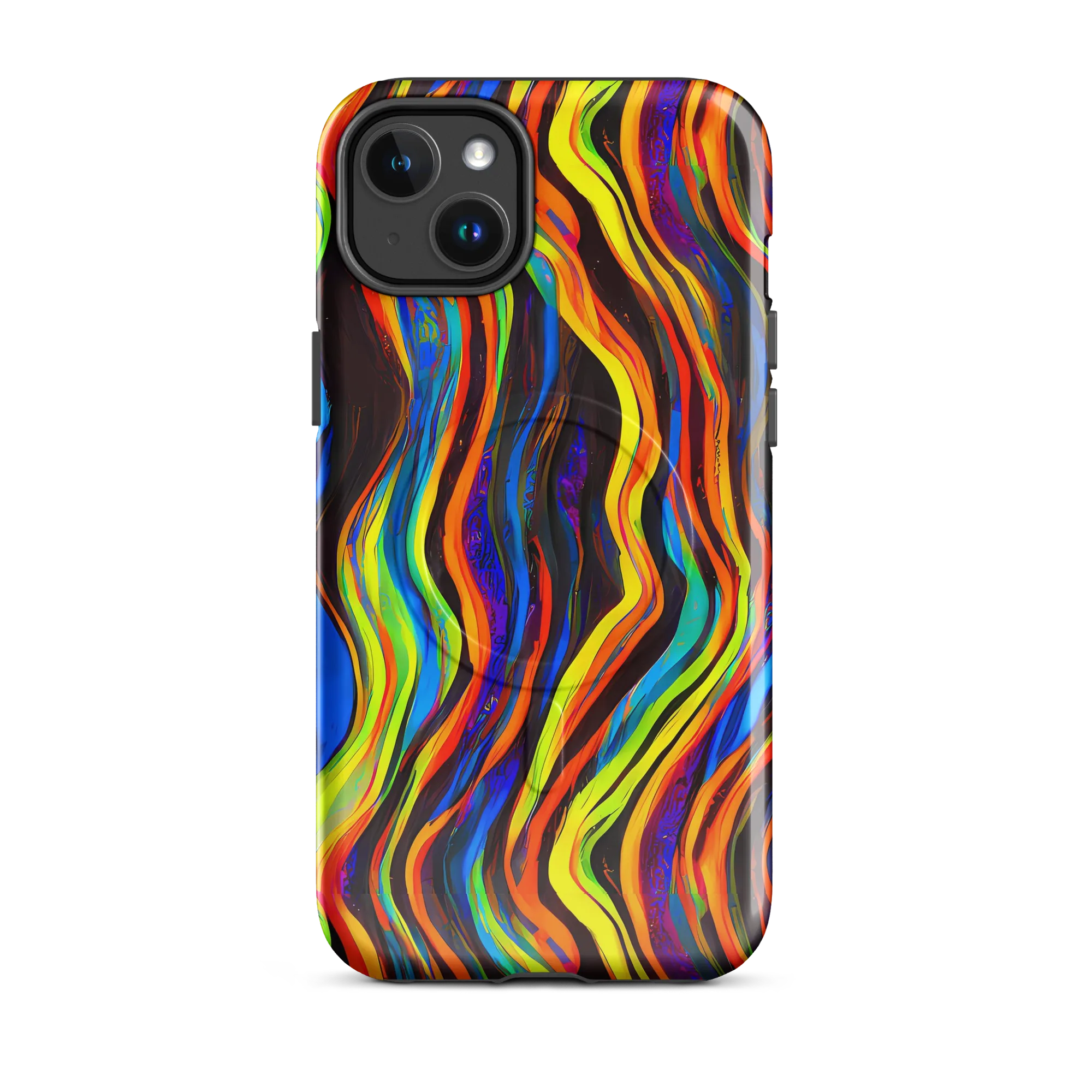 Celestial Waves on MagSafe Tough Case for iPhone® — Front