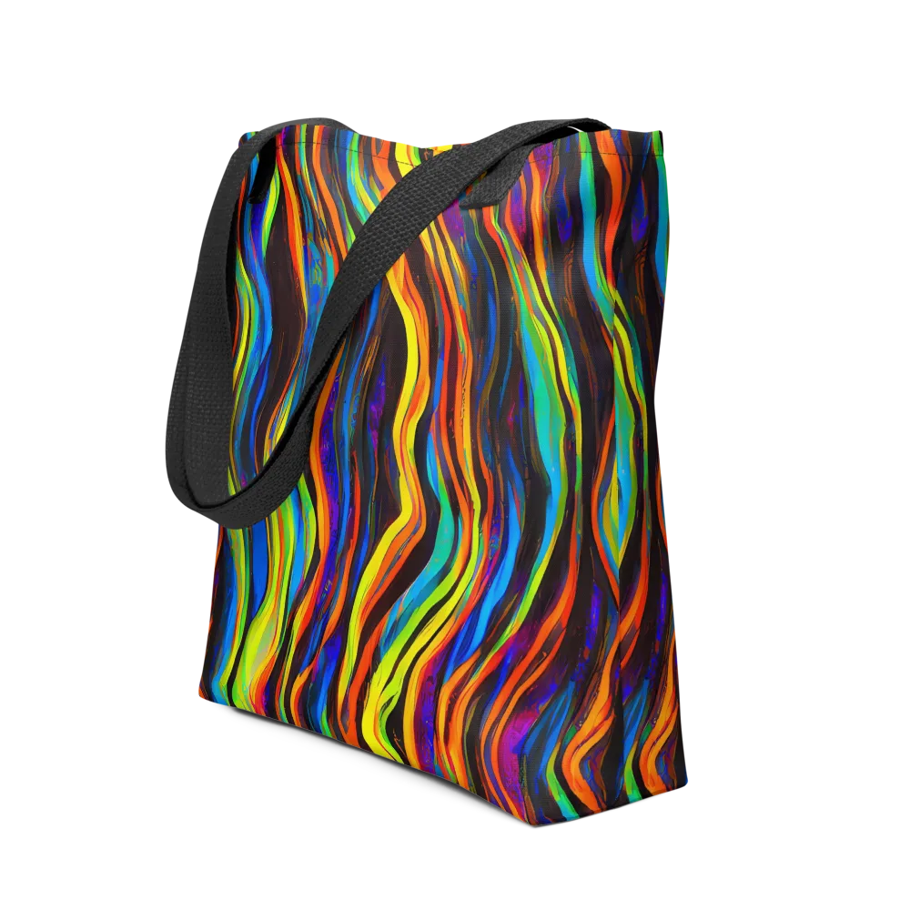 Celestial Waves on Tote Bag — Front