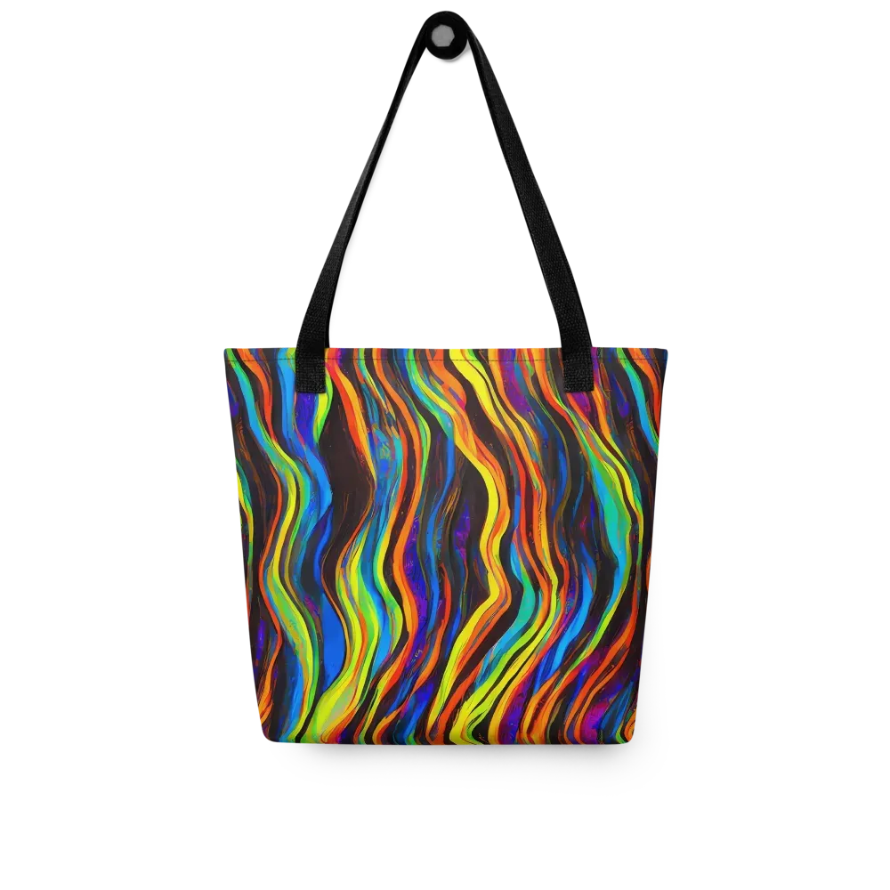 Celestial Waves on Tote Bag — Front