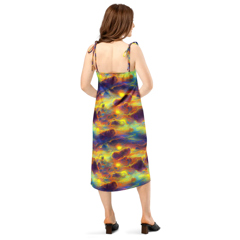 Averin's Nebula on Slip Dress — Back