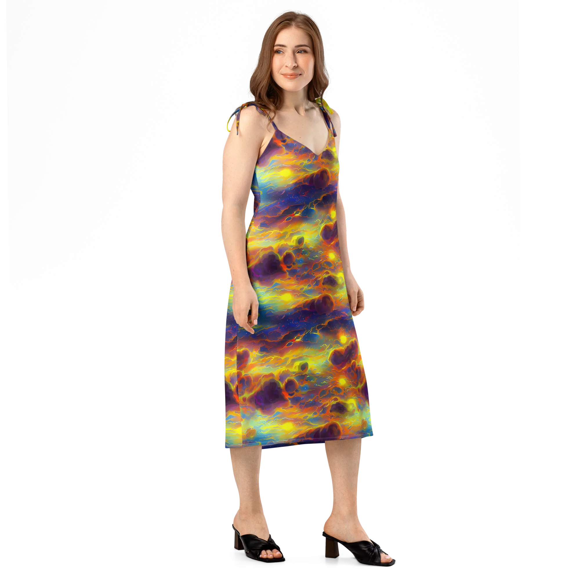 Averin's Nebula on Slip Dress — Right Front