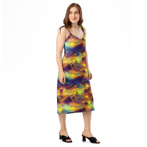 Averin's Nebula on a Slip Dress