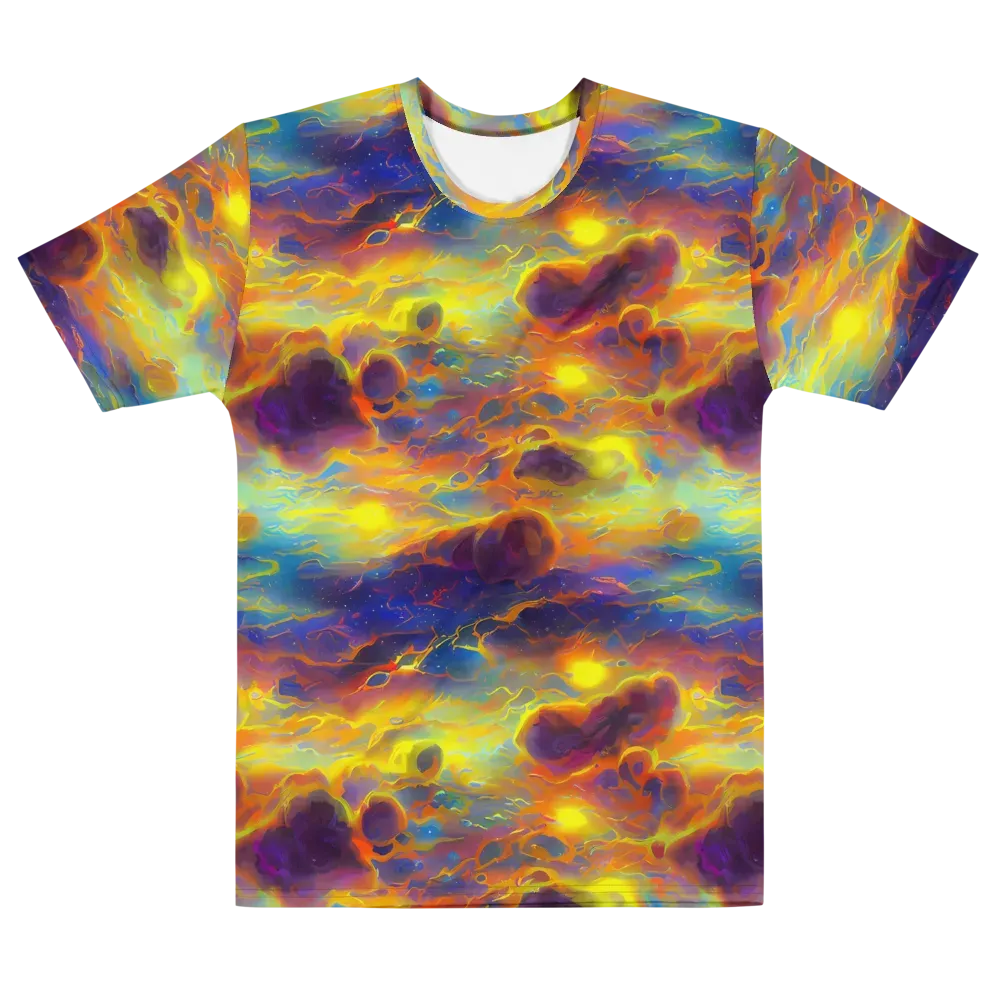 Averin's Nebula on Men's Cotton Crew Neck T-Shirt — Front