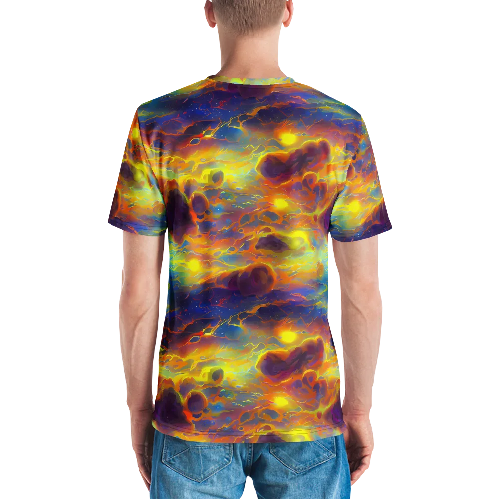 Averin's Nebula on Men's Crew Neck T-Shirt — Back
