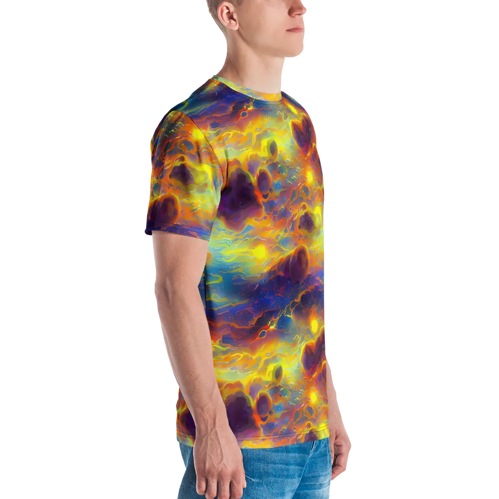 Averin's Nebula on Men's Crew Neck T-Shirt — Right