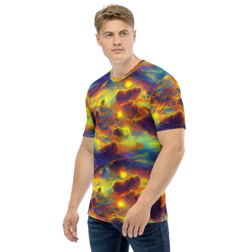 Averin's Nebula on a Men's Crew Neck T-Shirt