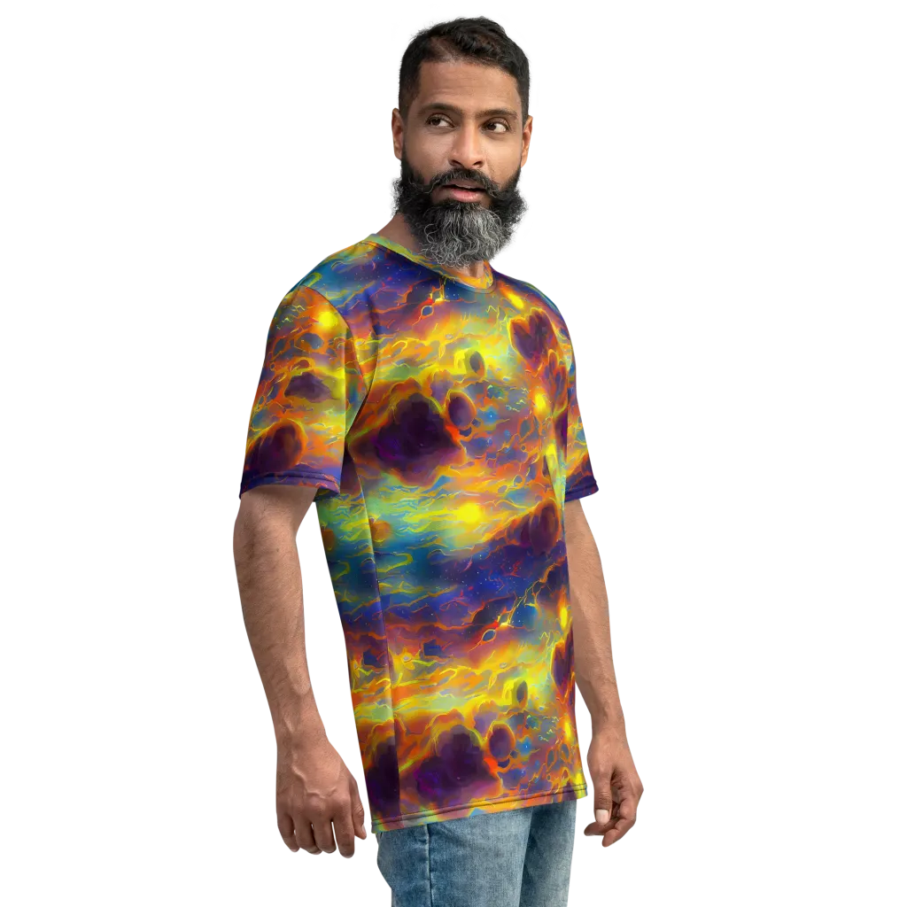 Averin's Nebula on Men's Crew Neck T-Shirt — Right