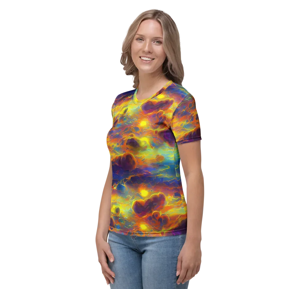 Averin's Nebula on Women's Crew Neck T-Shirt — Left