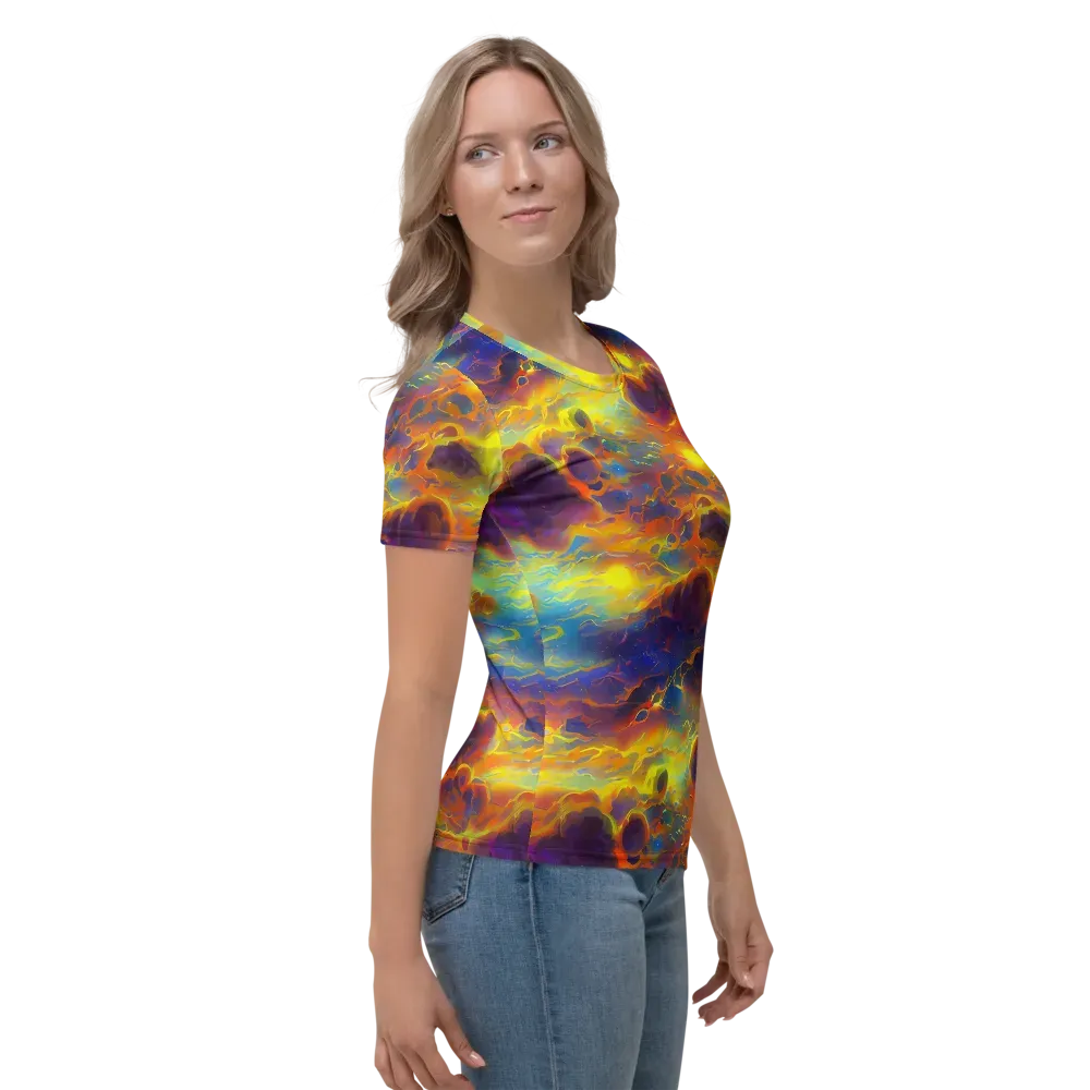 Averin's Nebula on Women's Crew Neck T-Shirt — Right