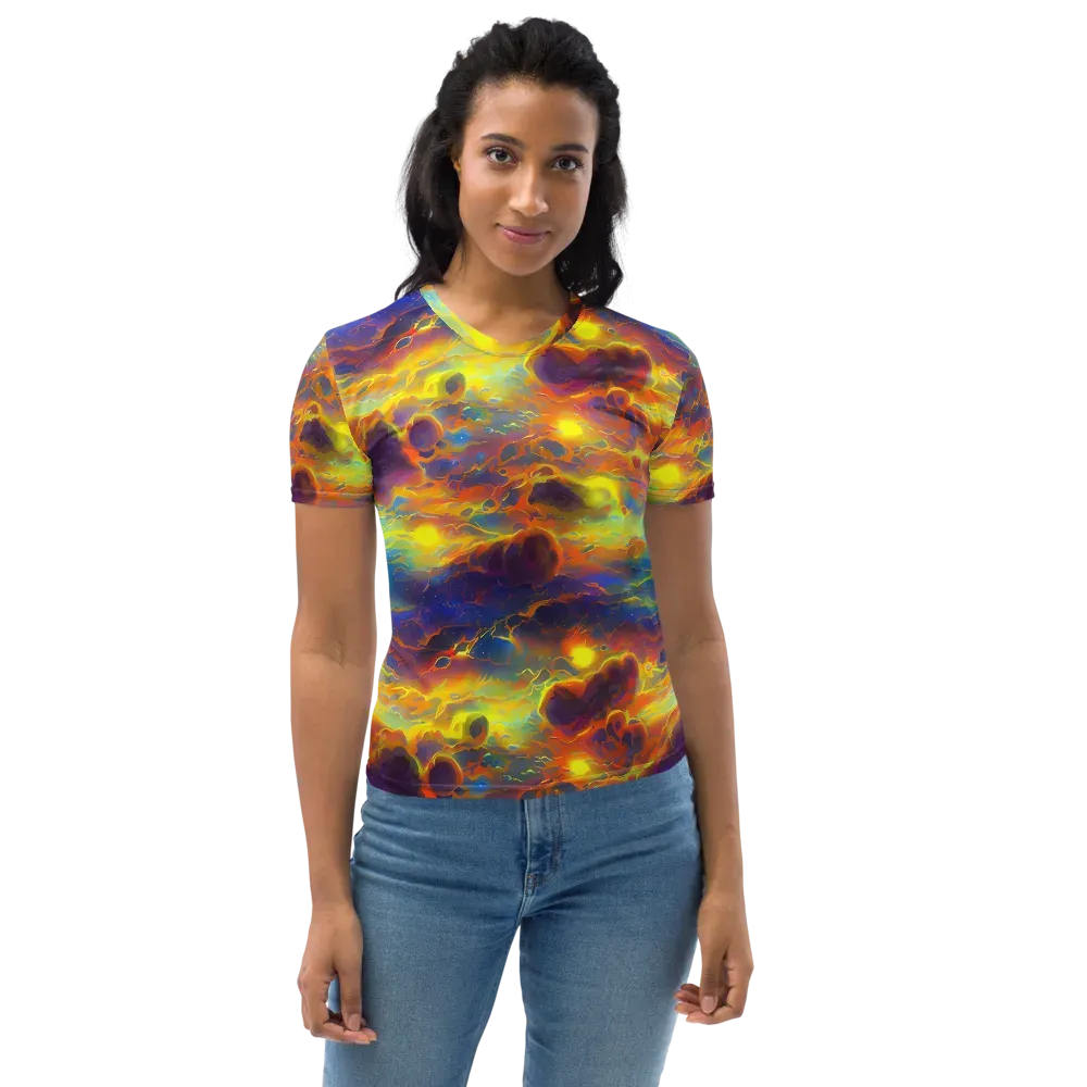 Averin's Nebula on Women's Crew Neck T-Shirt — Front