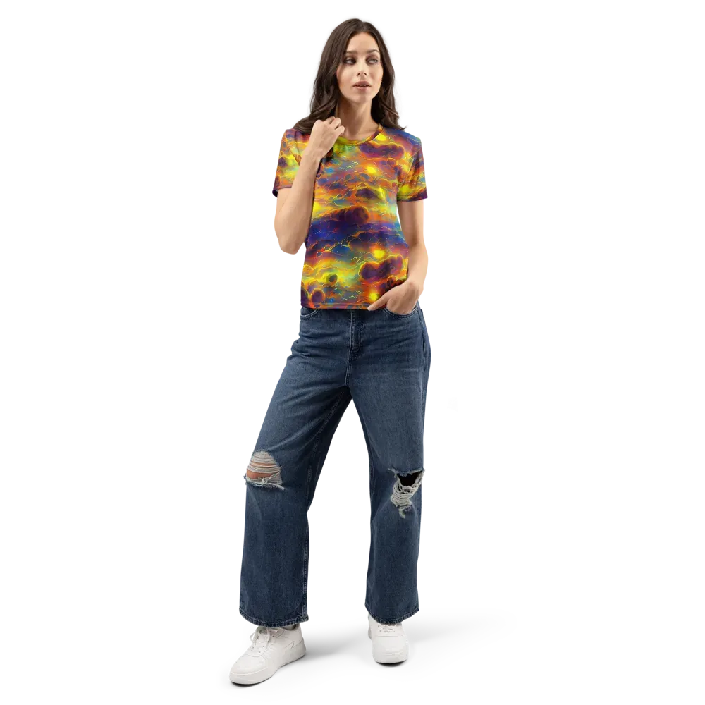Averin's Nebula on Women's Crew Neck T-Shirt — Front