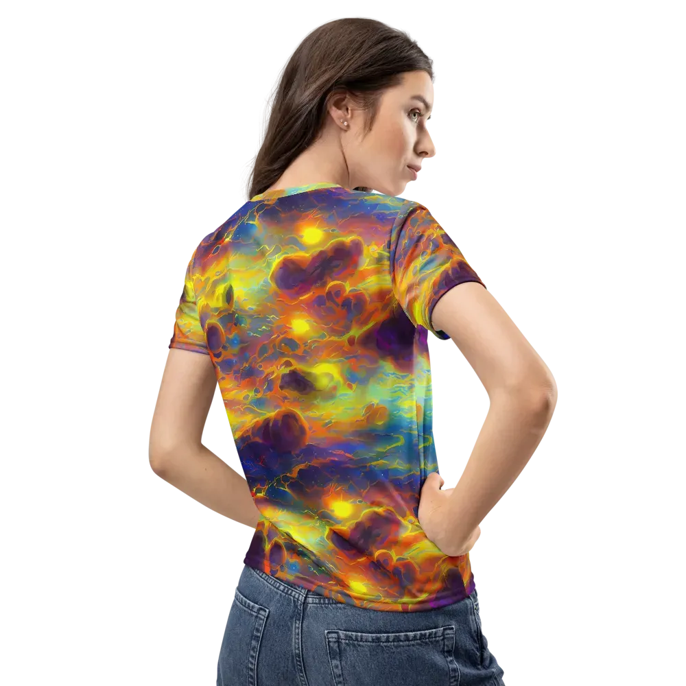 Averin's Nebula on Women's Crew Neck T-Shirt — Back