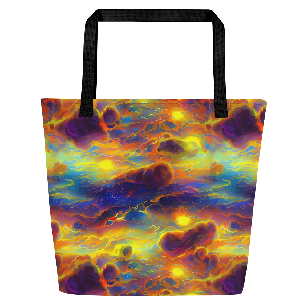 Averin's Nebula on Large Tote Bag W/ Pocket — Front