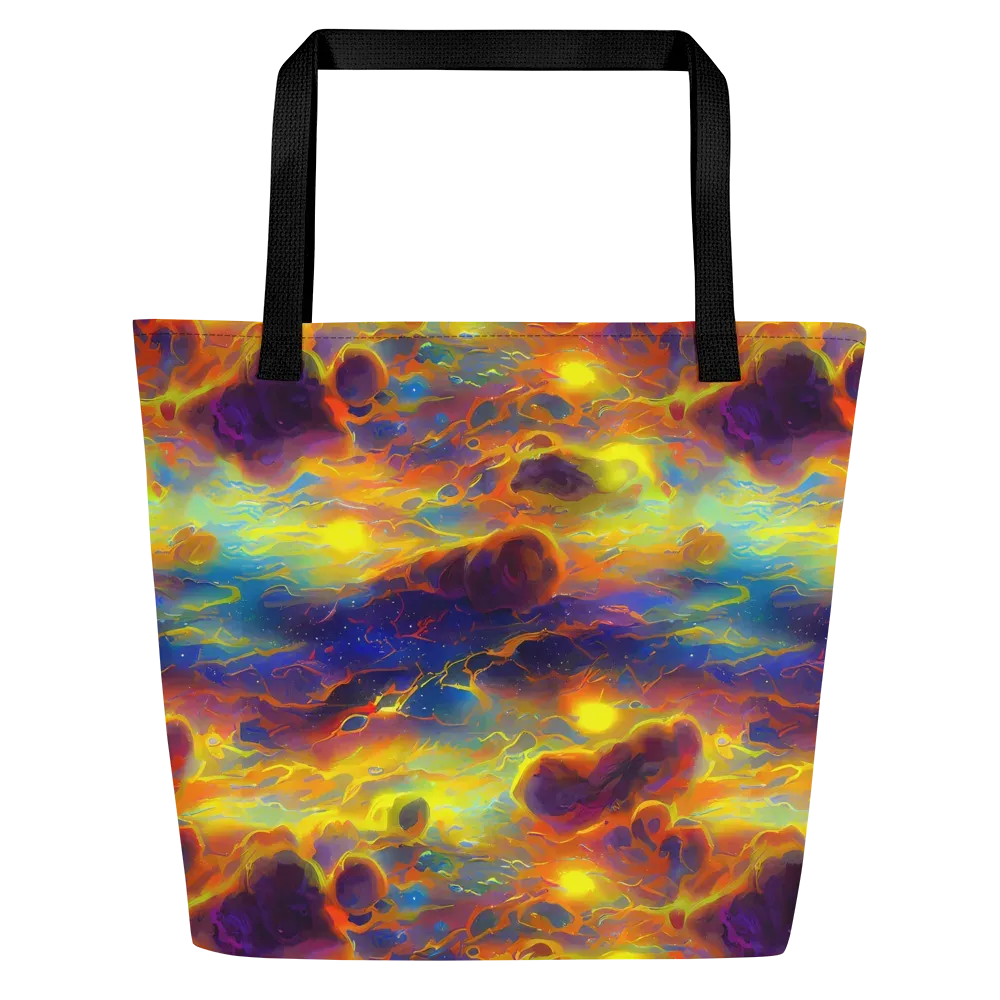 Averin's Nebula on Large Tote Bag W/ Pocket — Front