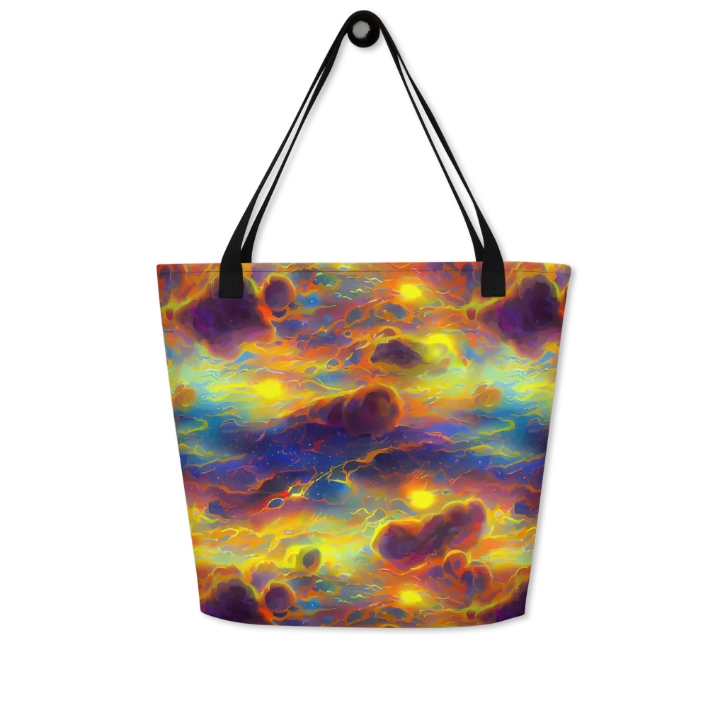 Averin's Nebula on Large Tote Bag W/ Pocket — Front