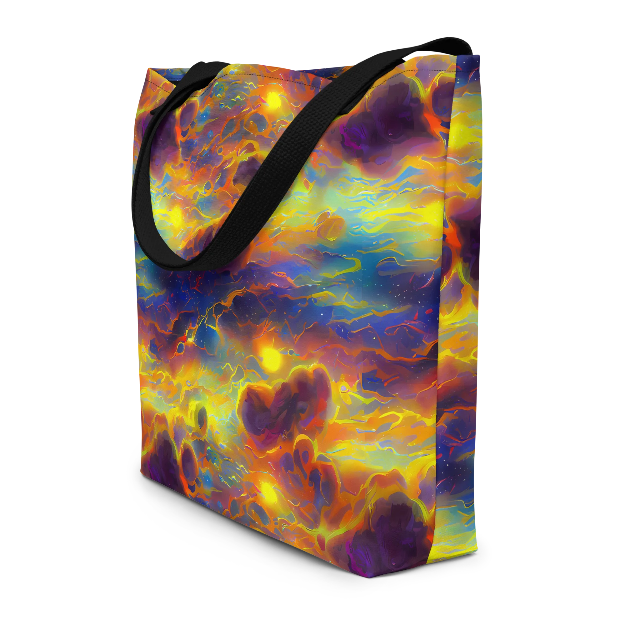 Averin's Nebula on Large Tote Bag W/ Pocket — Front