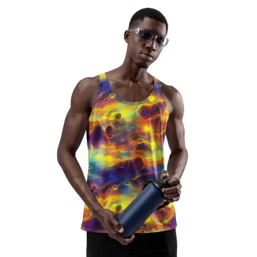 Averin's Nebula on a Men's Tank Top