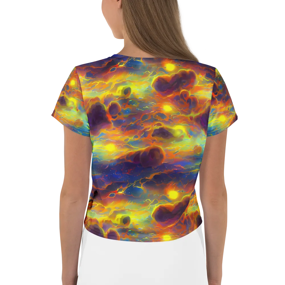 Averin's Nebula on Crop Tee — Back