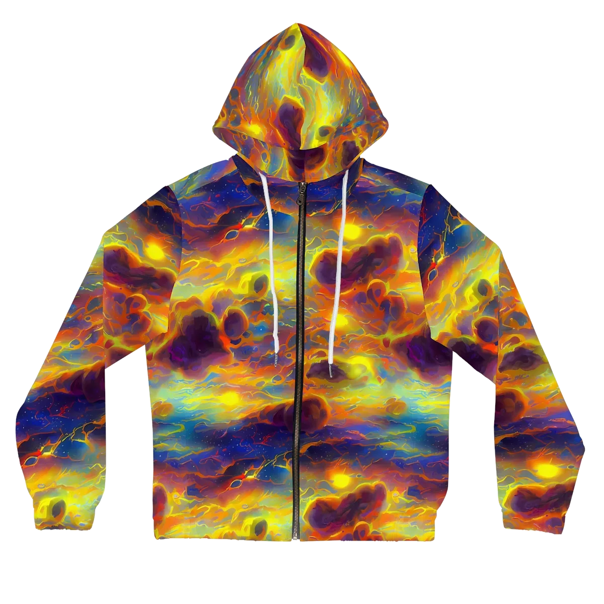 Averin's Nebula on Women's Full-Zip Hoodie — Front