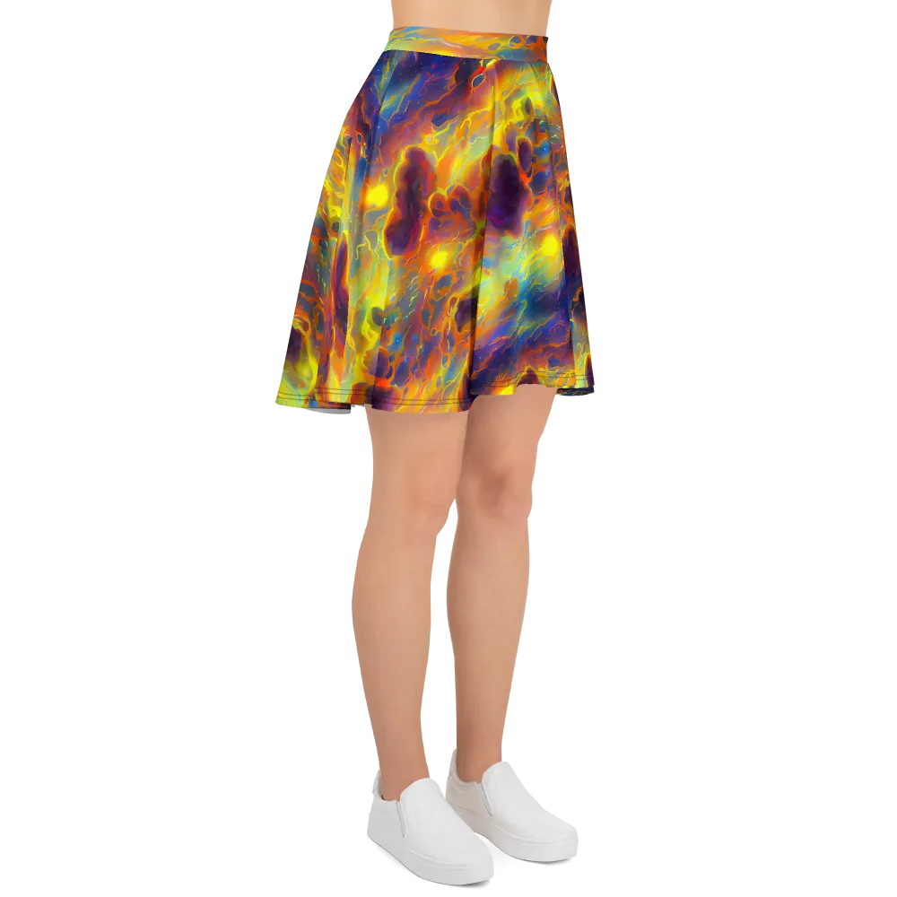 Averin's Nebula on Skater Skirt — Right