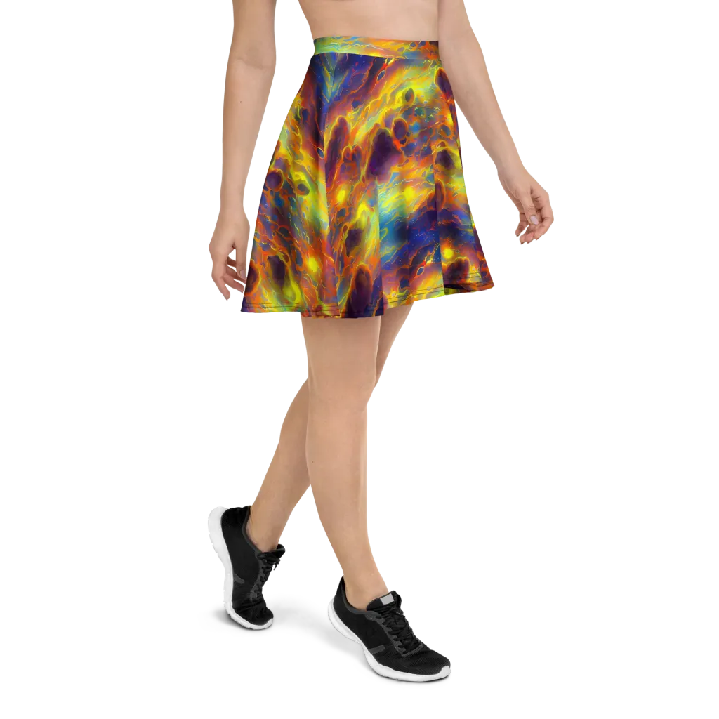 Averin's Nebula on Skater Skirt — Right