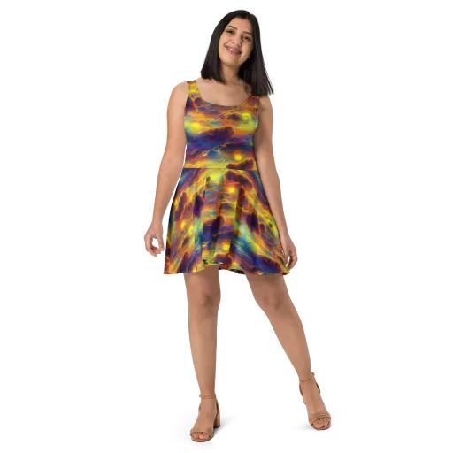 Averin's Nebula on a Skater Dress