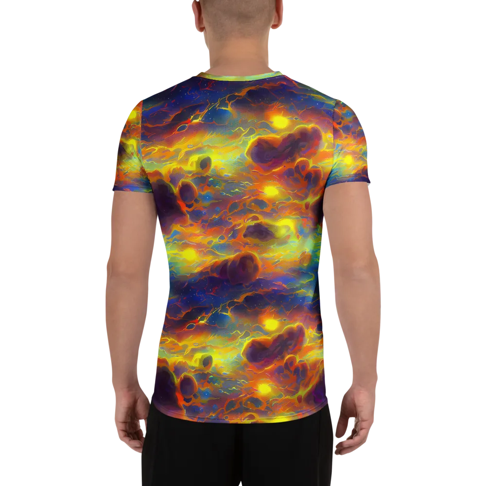 Averin's Nebula on Men's Athletic T-Shirt — Back