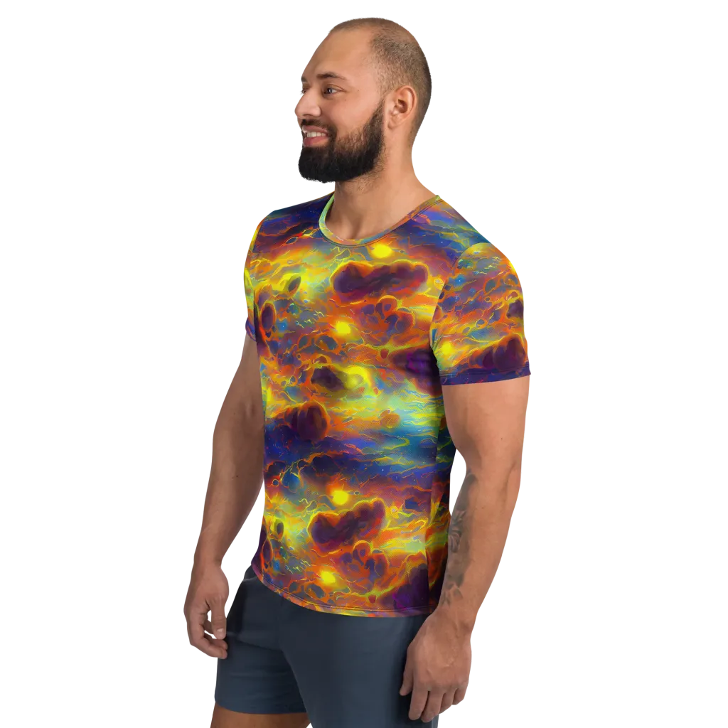 Averin's Nebula on Men's Athletic T-Shirt — Left