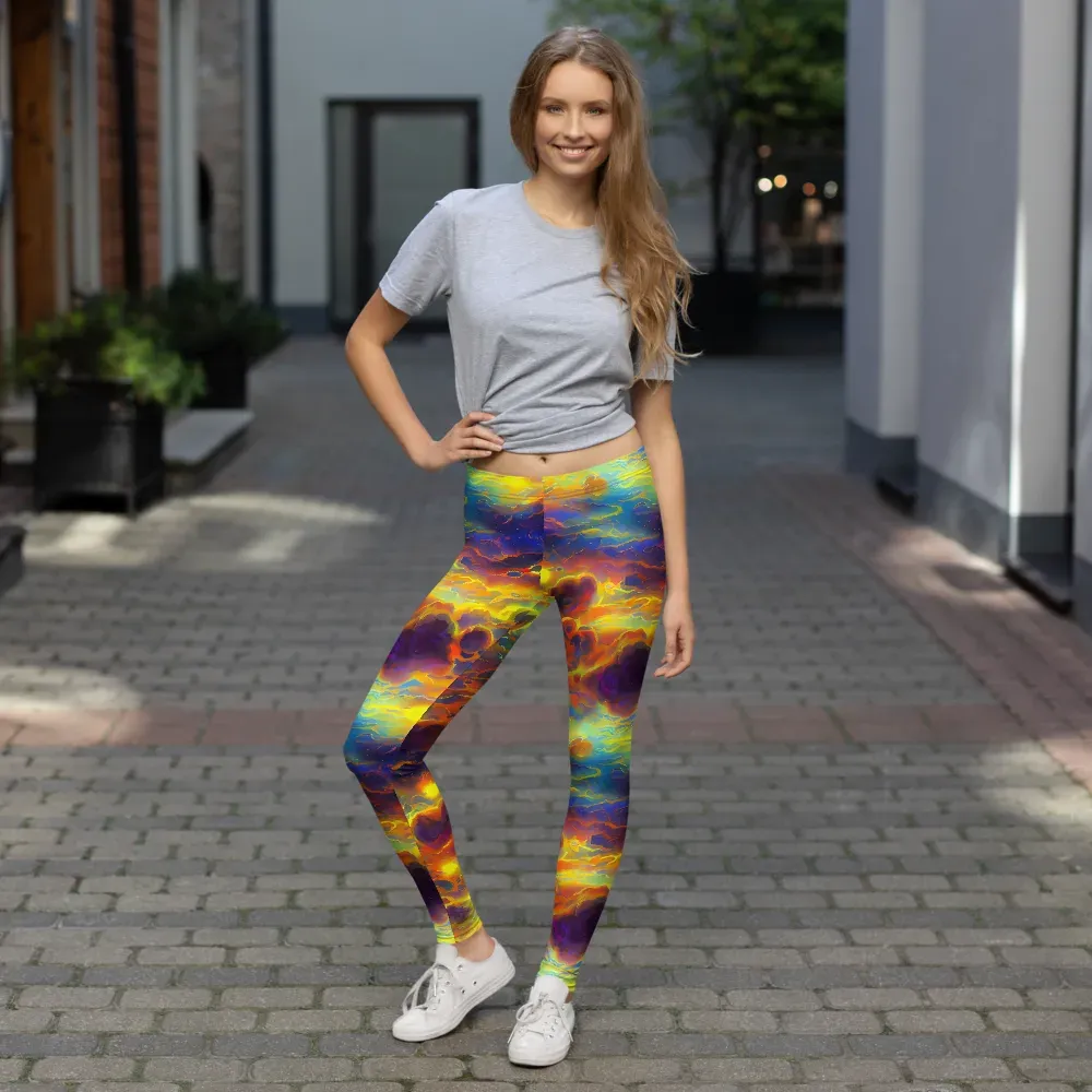 Averin's Nebula on Leggings — Front