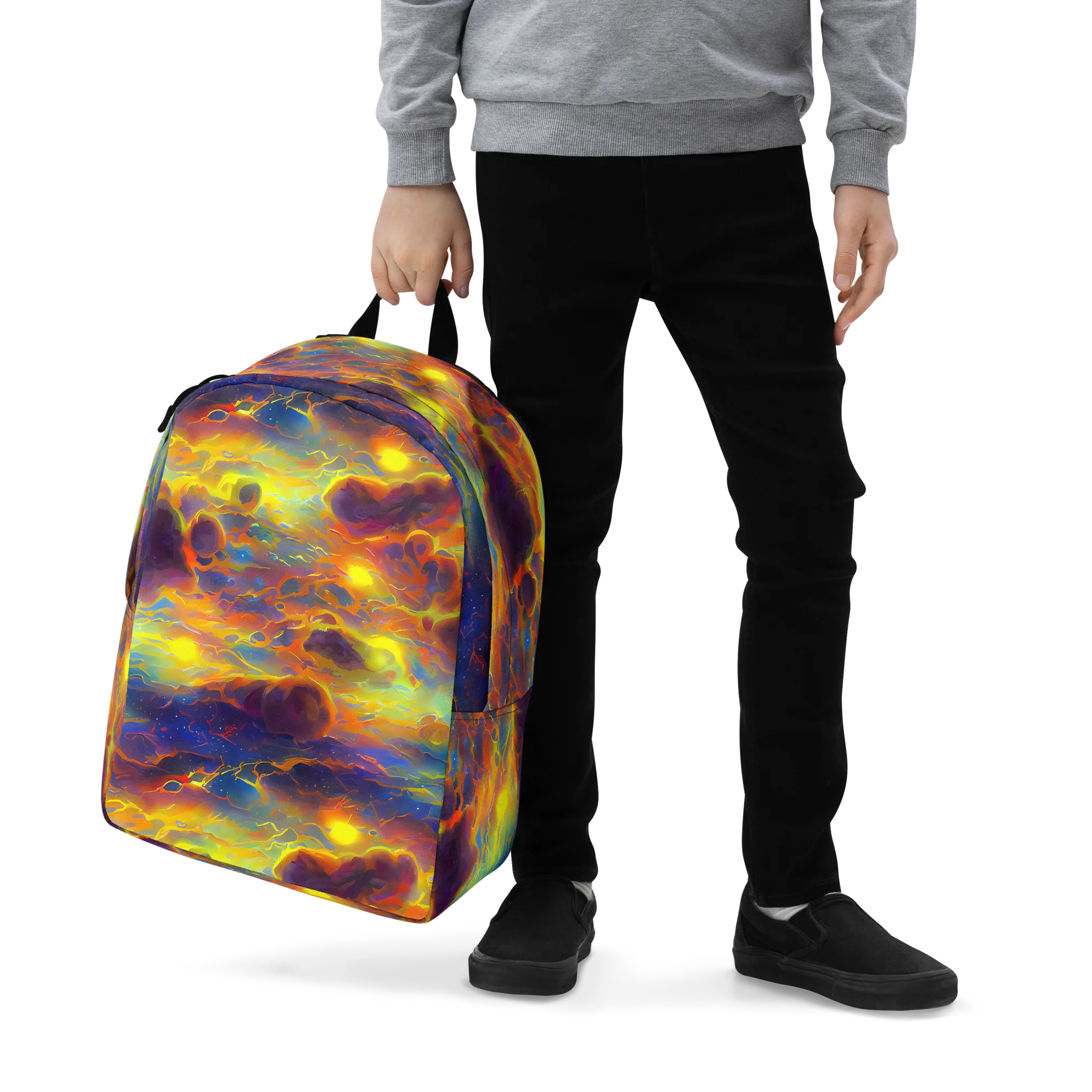 Averin's Nebula on Minimalist Backpack — Zoomed-in