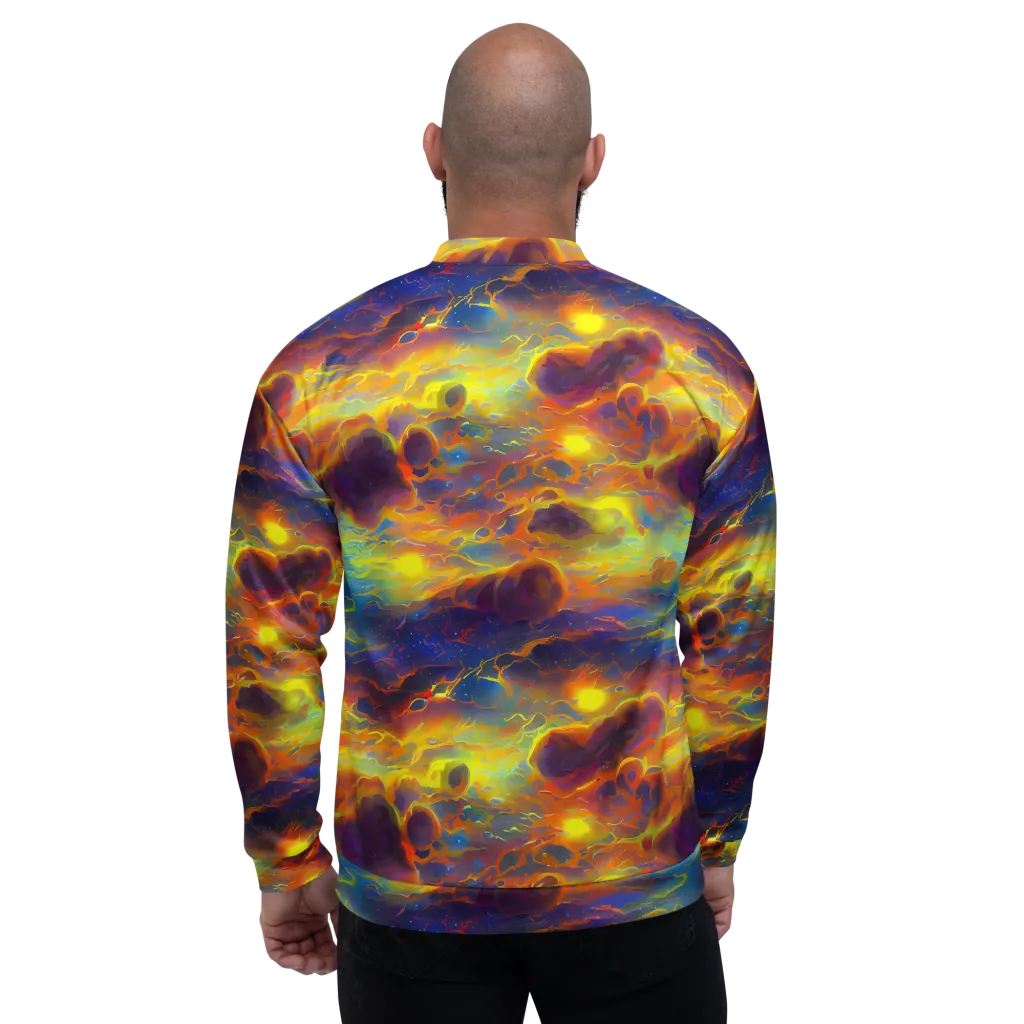 Averin's Nebula on Bomber Jacket — Back