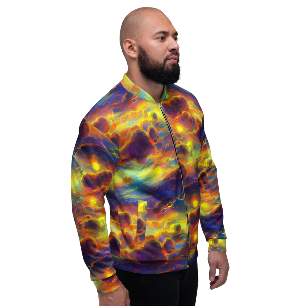 Averin's Nebula on Bomber Jacket — Right