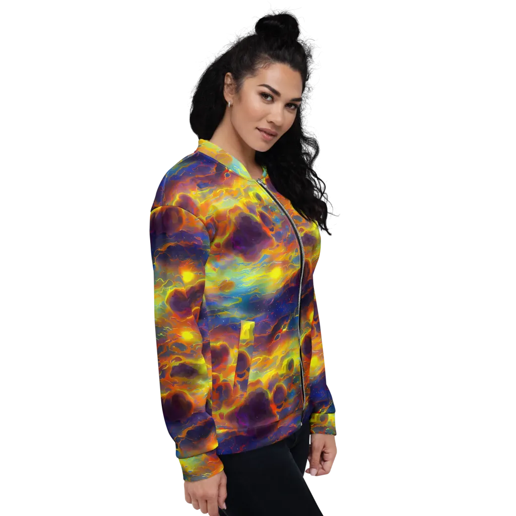 Averin's Nebula on Bomber Jacket — Right