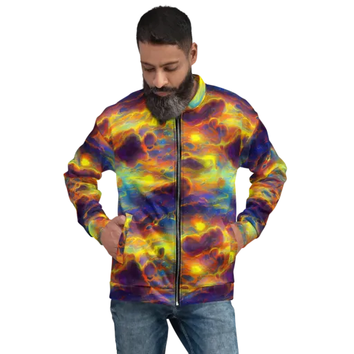 Averin's Nebula on a Bomber Jacket