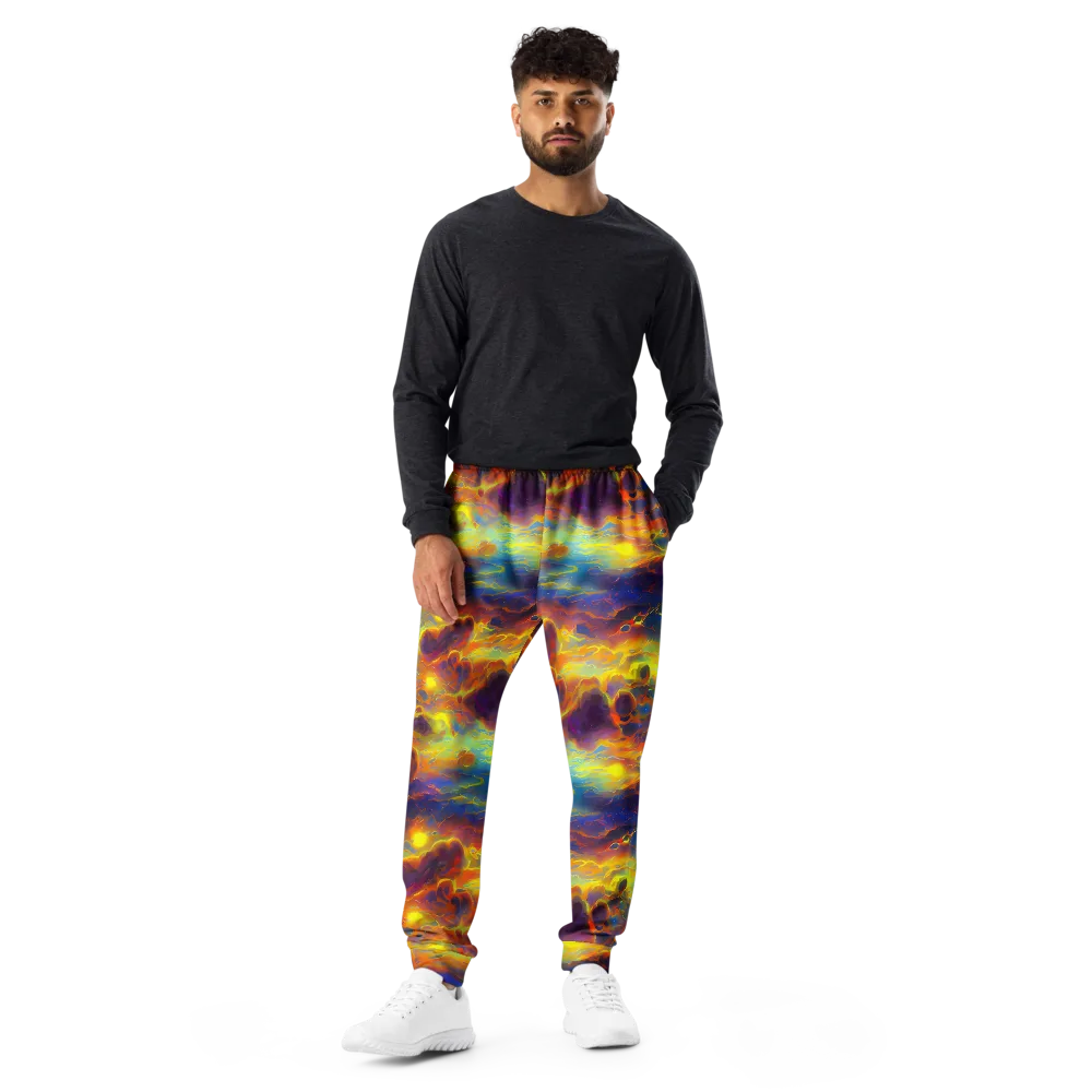 Averin's Nebula on Men's Joggers — Front