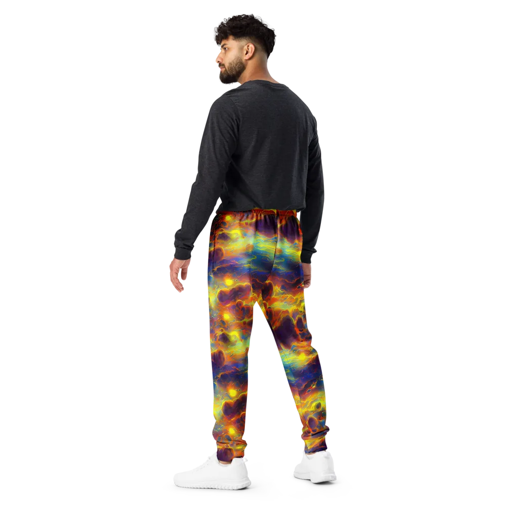 Averin's Nebula on Men's Joggers — Back