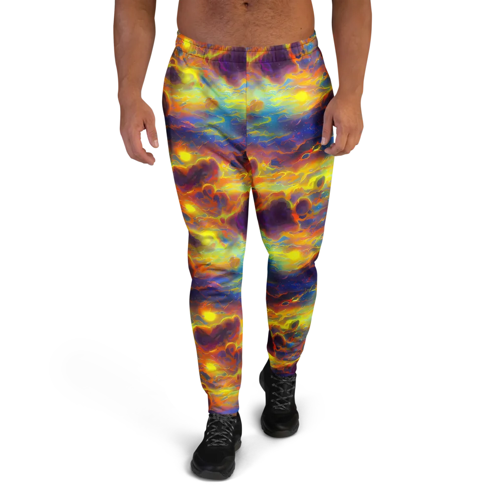 Averin's Nebula on Men's Joggers — Front