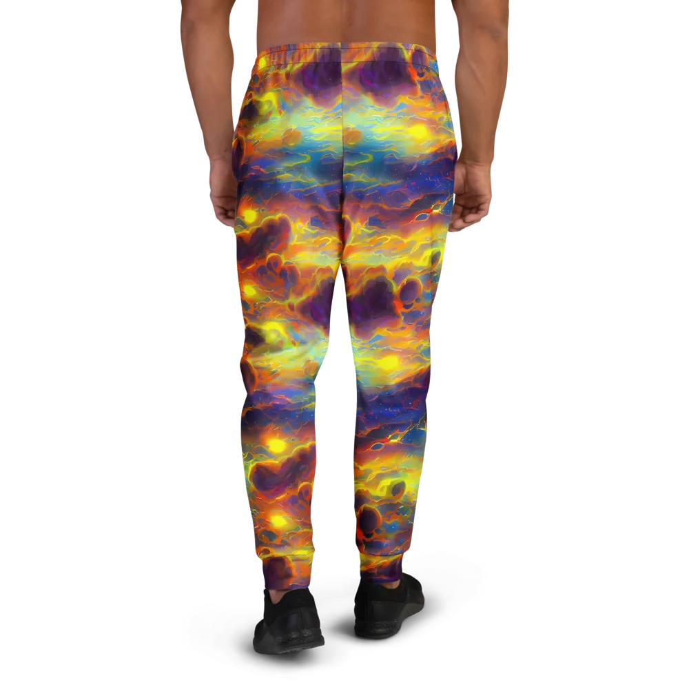 Averin's Nebula on Men's Joggers — Back